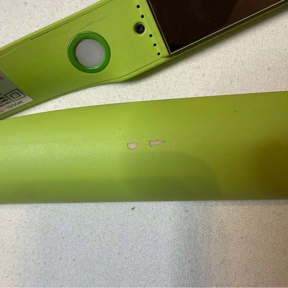Tyme‎ Iron Pro 2 in 1 Flat Iron Curler Curling Limelight Green Works - Picture 10 of 10